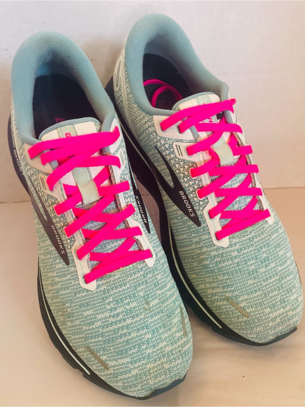 BROOKS Shoes GHOST 14 Womens Size 10Teal Running Sneaker Athletic Shoes